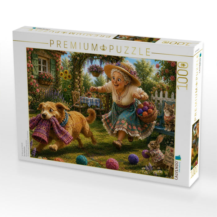 Der Wollräuber - CALVENDO Foto-Puzzle'