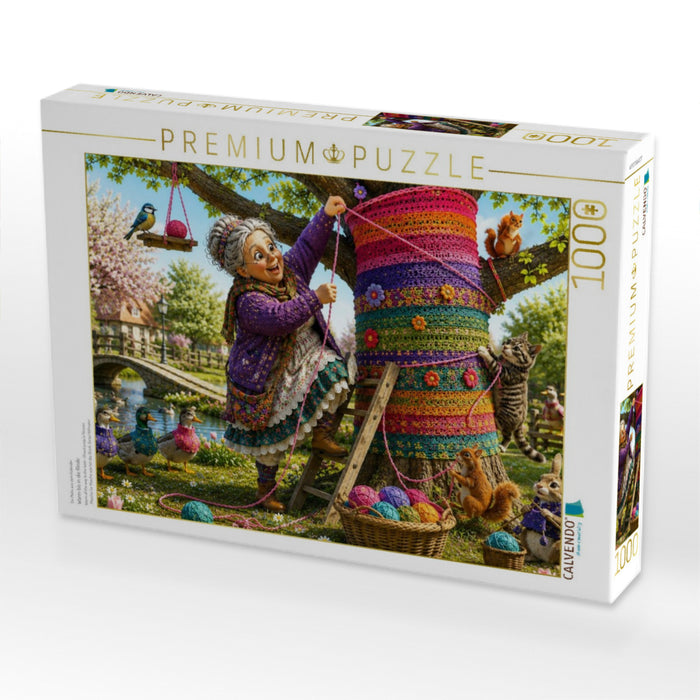 Warm bis in die Rinde - CALVENDO Foto-Puzzle'