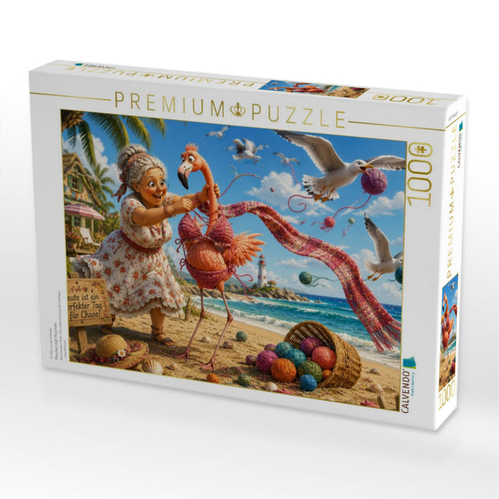 Maschen statt Muscheln - CALVENDO Foto-Puzzle'