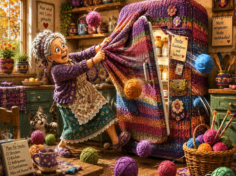 Wolle hält frisch - CALVENDO Foto-Puzzle'