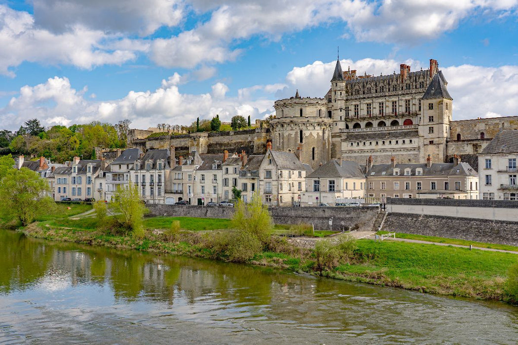 Premium Textil-Leinwand Schloss D' Amboise
