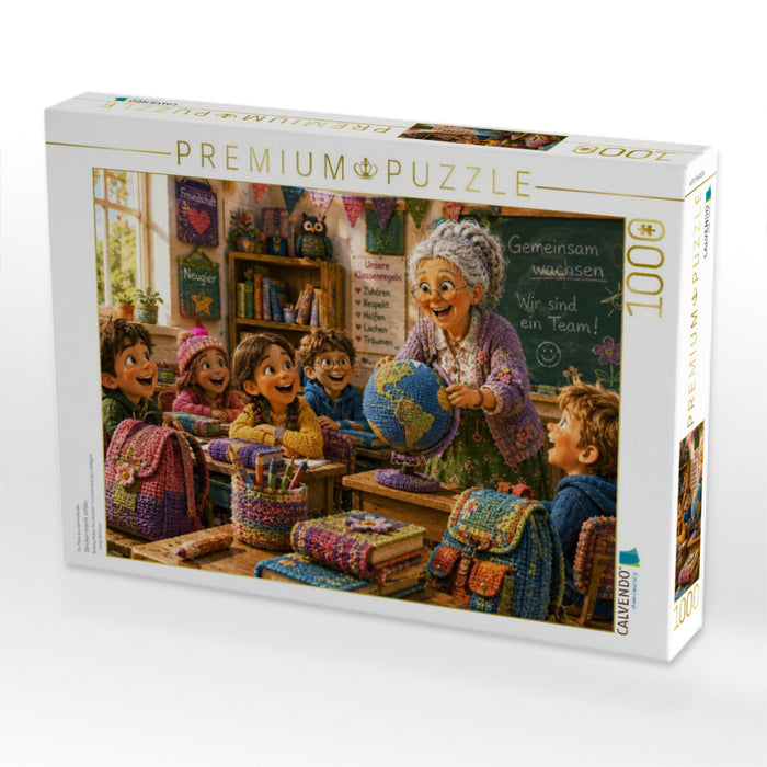Stricken macht schlau - CALVENDO Foto-Puzzle'