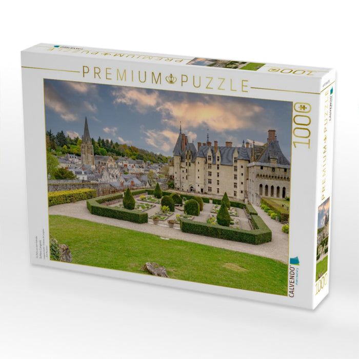 Schloss Langeais - CALVENDO Foto-Puzzle'