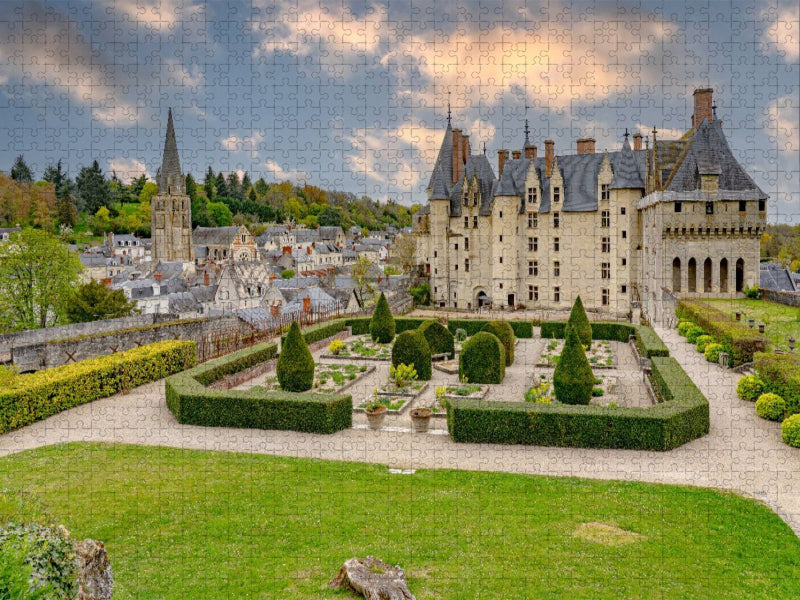 Schloss Langeais - CALVENDO Foto-Puzzle'