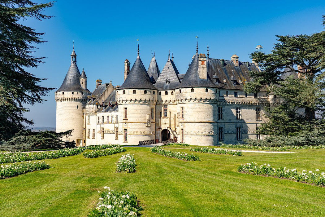 Premium Textil-Leinwand Schloss Chaumont-sur-Loire