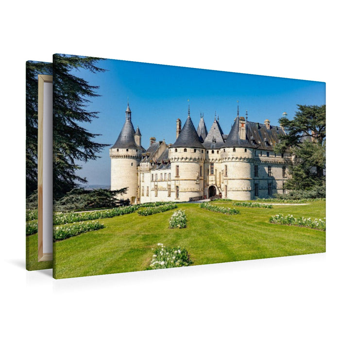 Premium Textil-Leinwand Schloss Chaumont-sur-Loire