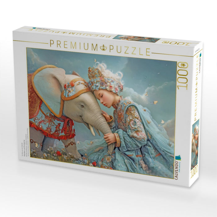 Melodien und Zuneigung - CALVENDO Foto-Puzzle'