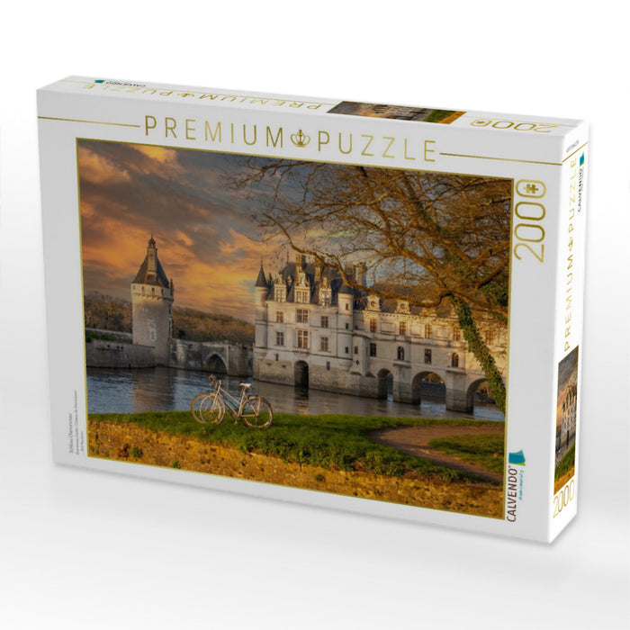 Schloss Chenonceau - CALVENDO Foto-Puzzle'