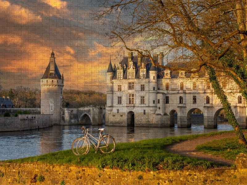 Schloss Chenonceau - CALVENDO Foto-Puzzle'