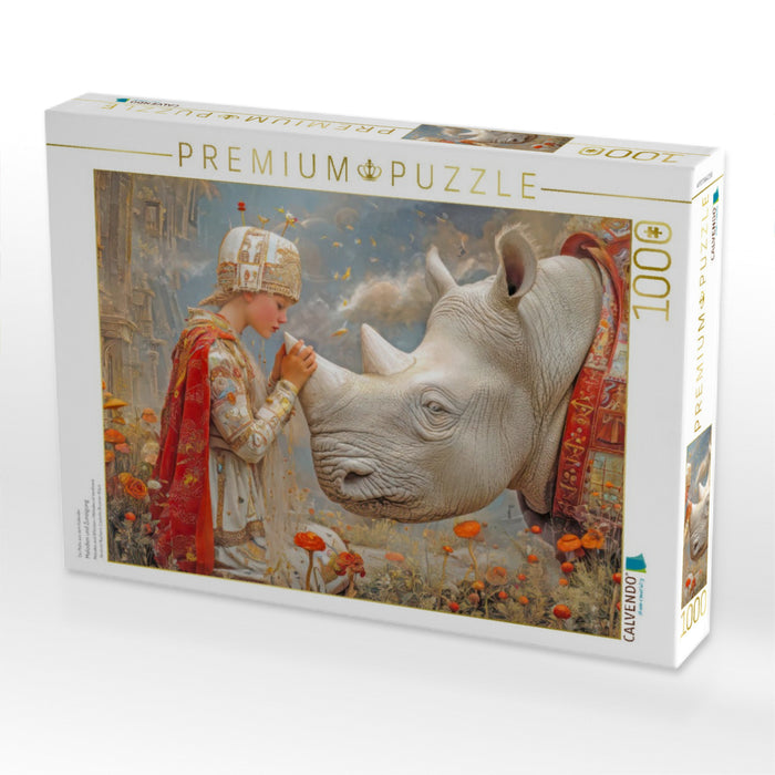 Melodien und Zuneigung - CALVENDO Foto-Puzzle'