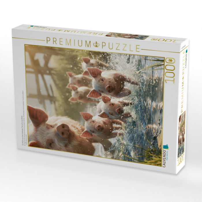 Ein Motiv aus dem Kalender Tierische Landliebe - CALVENDO Foto-Puzzle'