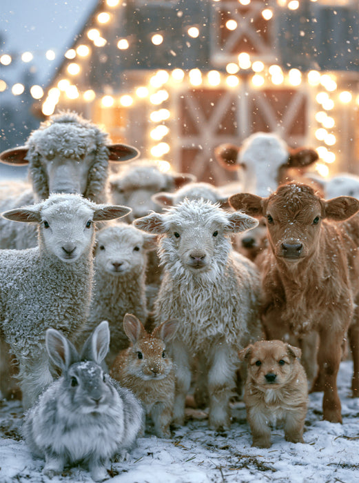 Gemeinsam ist Weihnachten - CALVENDO Foto-Puzzle'