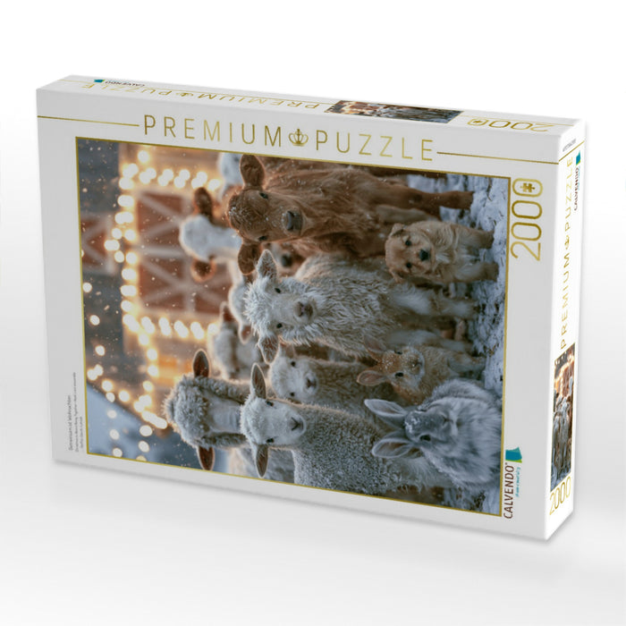 Gemeinsam ist Weihnachten - CALVENDO Foto-Puzzle'