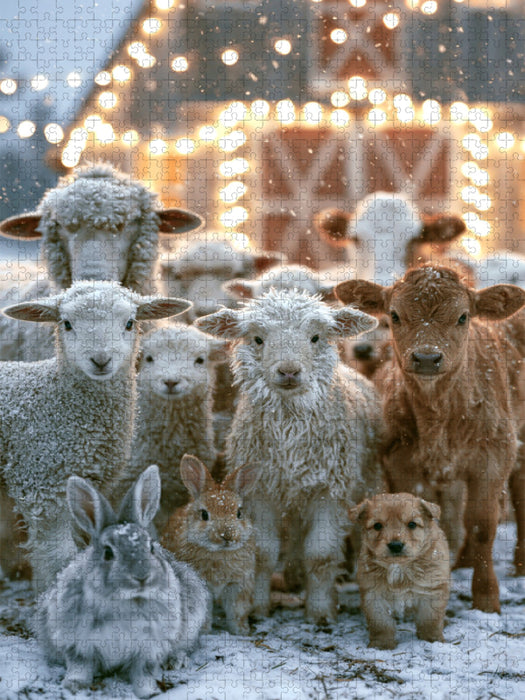 Gemeinsam ist Weihnachten - CALVENDO Foto-Puzzle'
