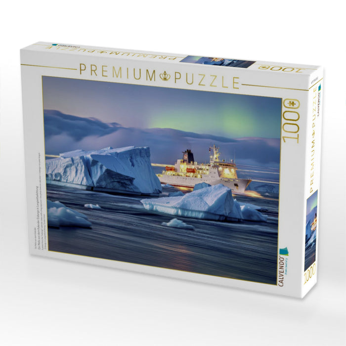 Ein Motiv aus dem Kalender Eisberge in Langzeitbelichtung - CALVENDO Foto-Puzzle'