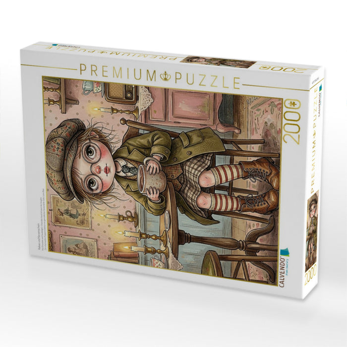 Kakao und Kerzenschein - CALVENDO Foto-Puzzle'
