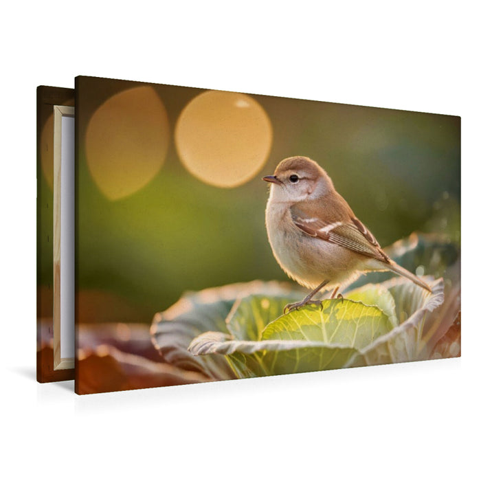 Premium Textil-Leinwand Ein Moment zwischen Atem und Eleganz.