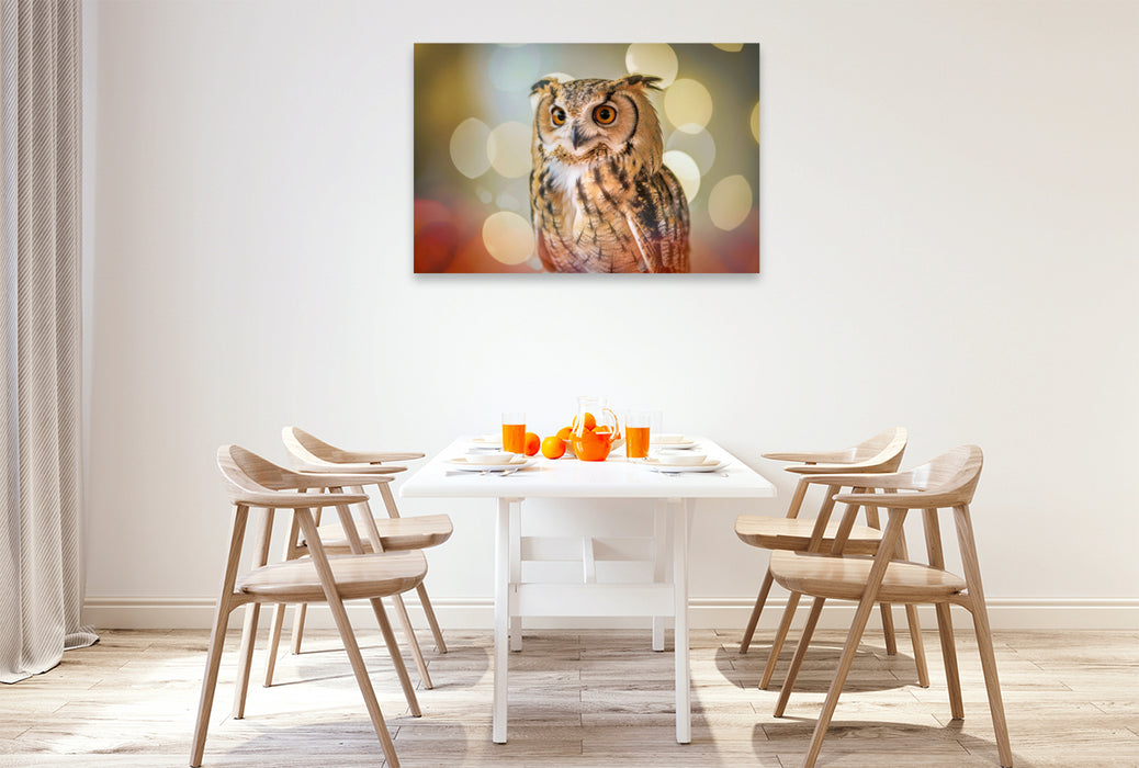 Premium Textil-Leinwand Ein Motiv aus dem Kalender Besondere Vogelportraits