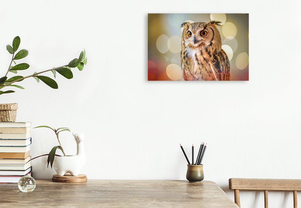Premium Textil-Leinwand Ein Motiv aus dem Kalender Besondere Vogelportraits