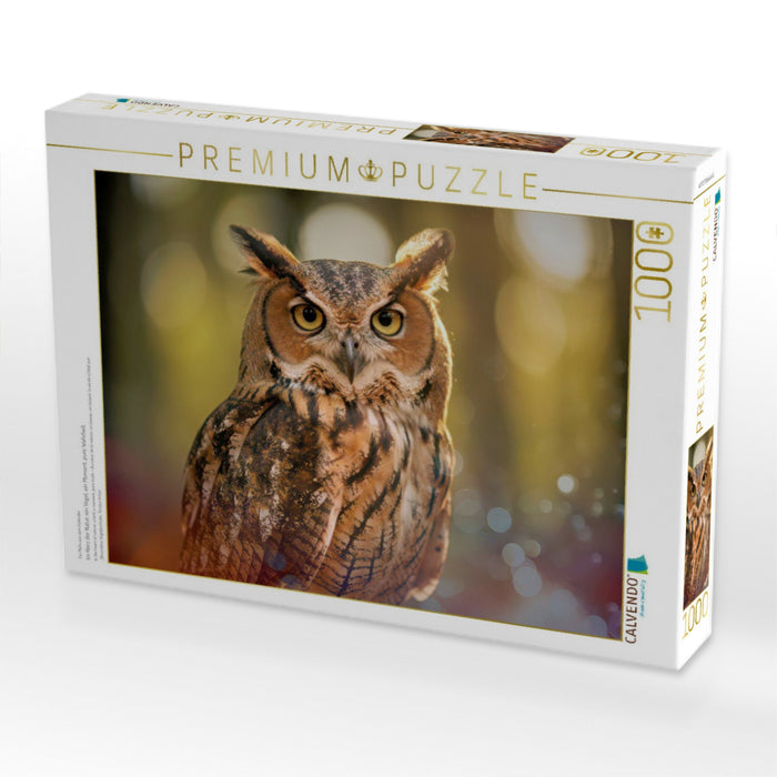 Im Herz der Natur, ein Vogel, ein Moment, pure Wahrheit. - CALVENDO Foto-Puzzle'