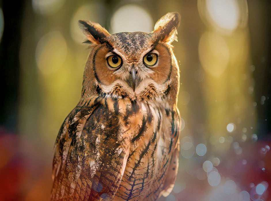 Im Herz der Natur, ein Vogel, ein Moment, pure Wahrheit. - CALVENDO Foto-Puzzle'