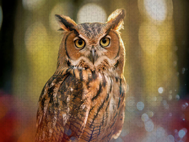 Im Herz der Natur, ein Vogel, ein Moment, pure Wahrheit. - CALVENDO Foto-Puzzle'