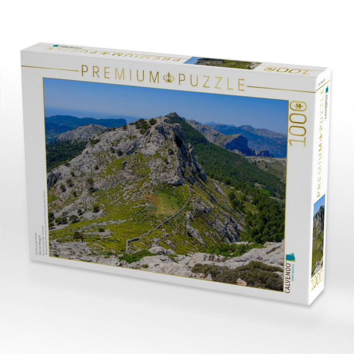 Über den Berggrat - CALVENDO Foto-Puzzle'