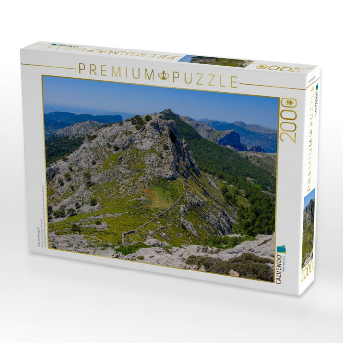 Über den Berggrat - CALVENDO Foto-Puzzle'