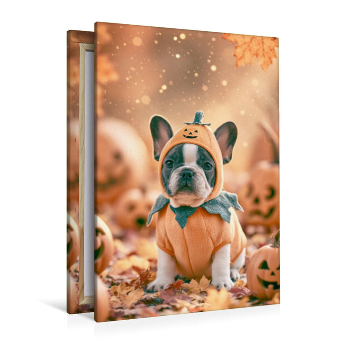 Premium Textil-Leinwand Herbst voller Wärme