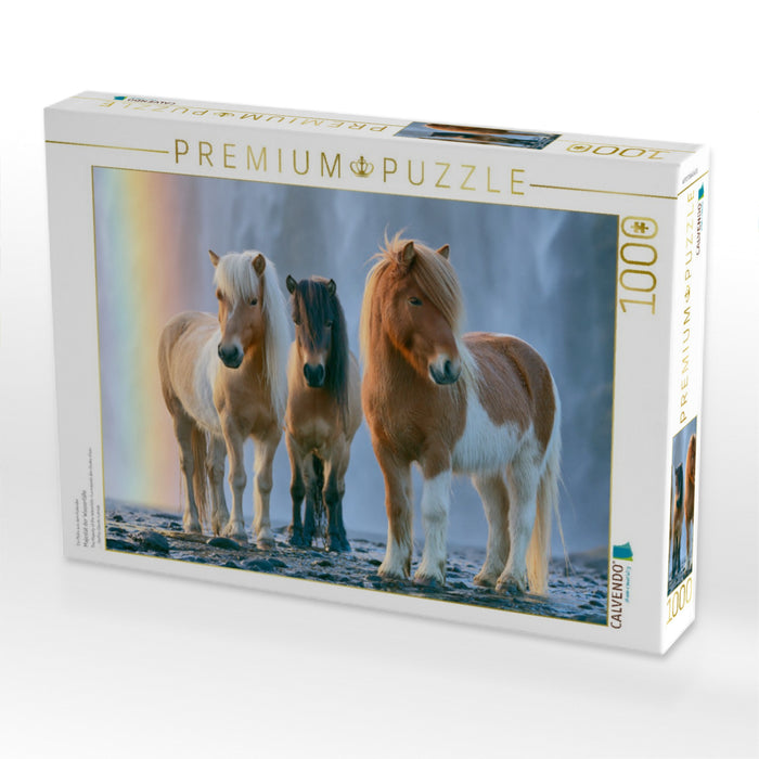 Majestät der Wasserfälle - CALVENDO Foto-Puzzle'