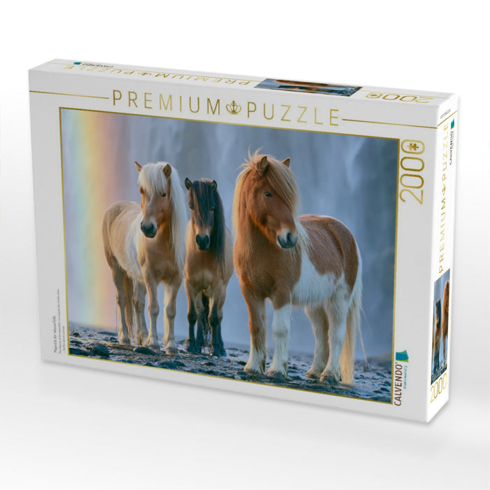 Majestät der Wasserfälle - CALVENDO Foto-Puzzle'