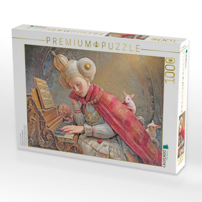 Melodien und Zuneigung - CALVENDO Foto-Puzzle'