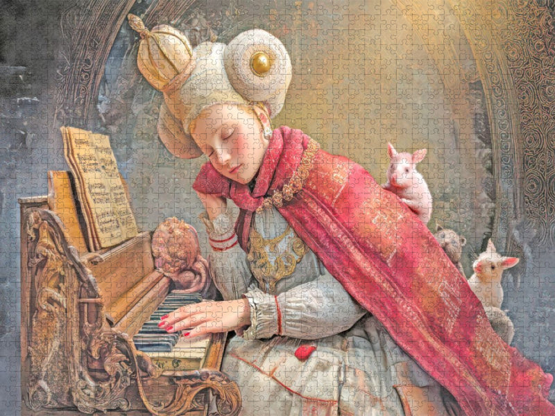 Melodien und Zuneigung - CALVENDO Foto-Puzzle'