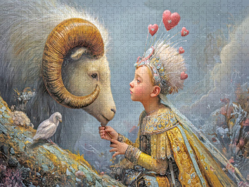 Melodien und Zuneigung - CALVENDO Foto-Puzzle'