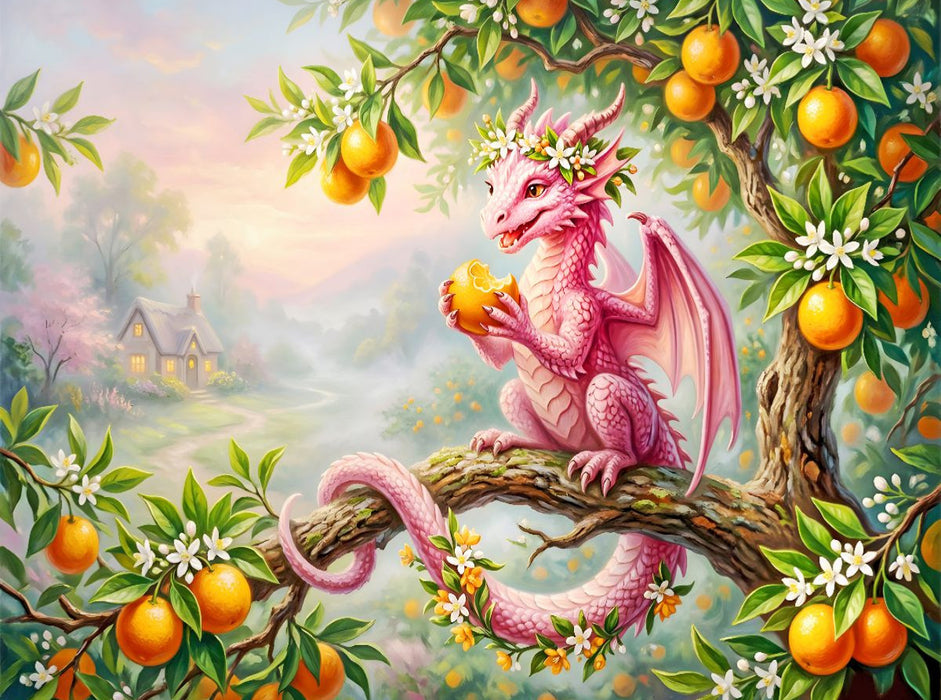 Saftiges Orangen-Frühstück - CALVENDO Foto-Puzzle'