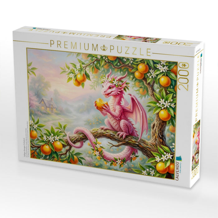 Saftiges Orangen-Frühstück - CALVENDO Foto-Puzzle'