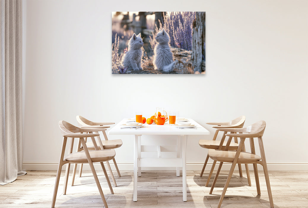 Premium Textil-Leinwand Kleine Wunder entdecken
