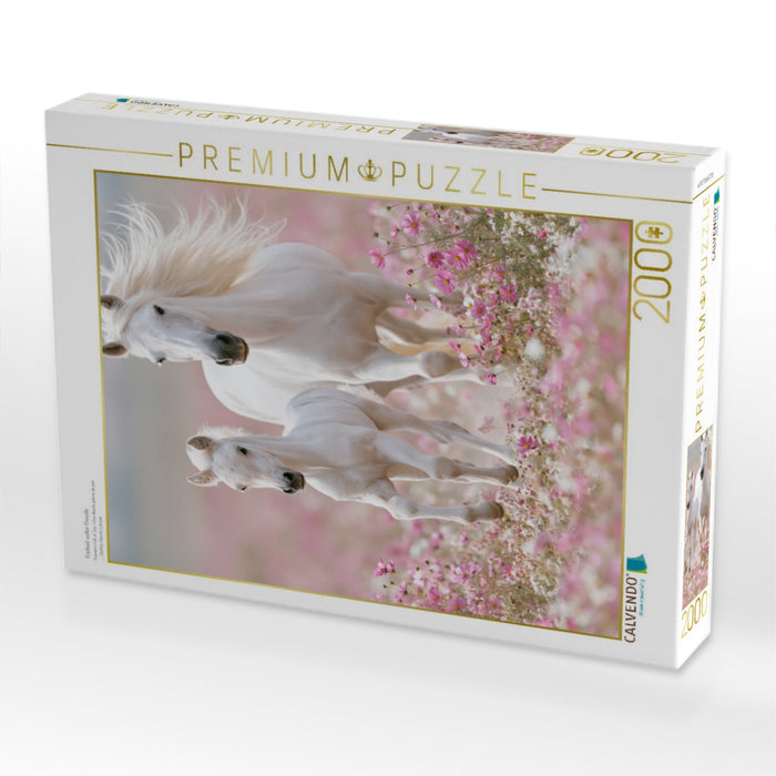 Freiheit voller Freude - CALVENDO Foto-Puzzle'