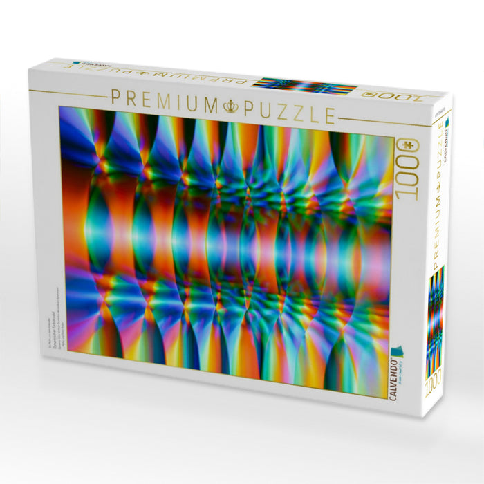 Dynamischer Farbstrudel - CALVENDO Foto-Puzzle'