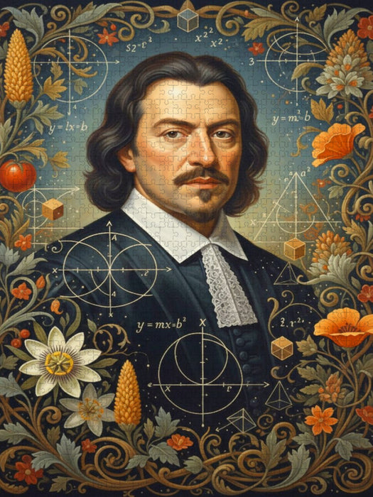 René Descartes (1596–1650) - CALVENDO Foto-Puzzle'