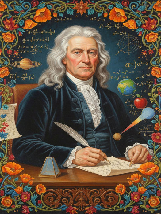 Isaac Newton (1643–1727) - CALVENDO Foto-Puzzle'