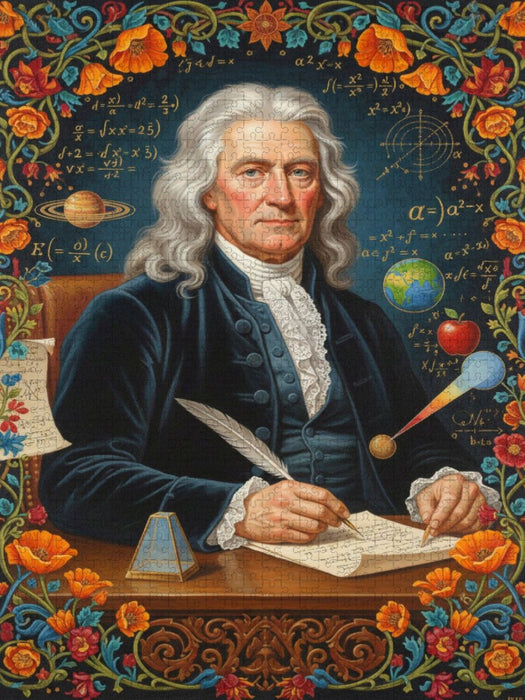Isaac Newton (1643–1727) - CALVENDO Foto-Puzzle'