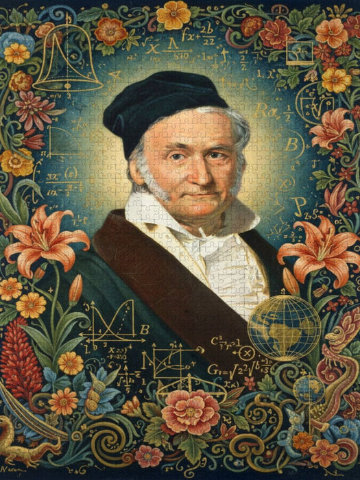 Carl Friedrich Gauß (1777–1855) - CALVENDO Foto-Puzzle'