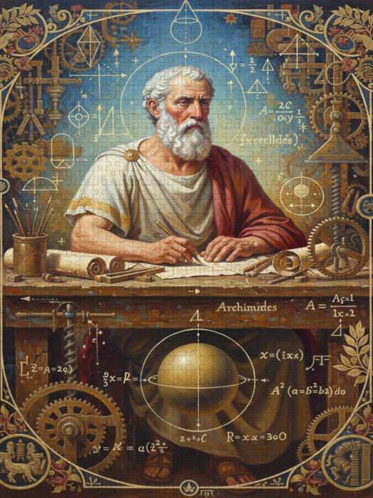 Archimedes (ca. 287–212 v. Chr.) - CALVENDO Foto-Puzzle'