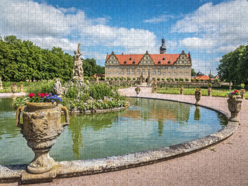 Schloss Weikersheim - CALVENDO Foto-Puzzle'