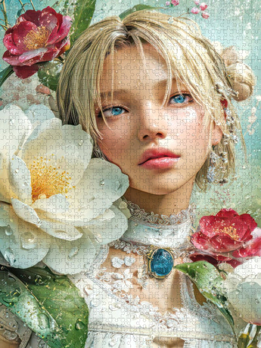 Verspielte Anime Figuren - CALVENDO Foto-Puzzle'