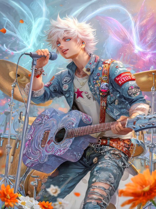 Verspielte Anime Figuren - CALVENDO Foto-Puzzle'