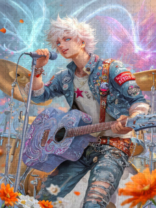 Verspielte Anime Figuren - CALVENDO Foto-Puzzle'