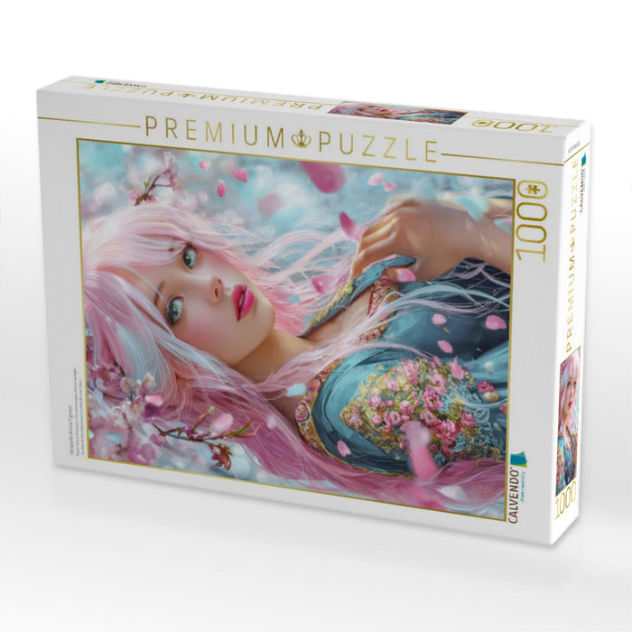 Verspielte Anime Figuren - CALVENDO Foto-Puzzle'
