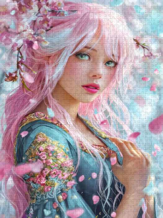 Verspielte Anime Figuren - CALVENDO Foto-Puzzle'